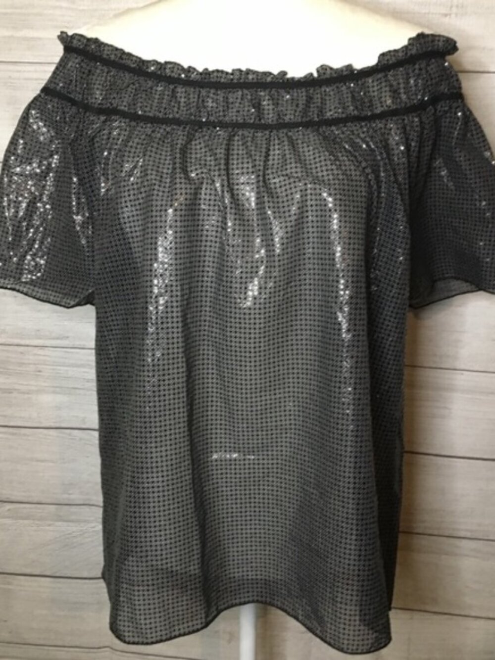 Yansi Fugel Off The Shoulder Top